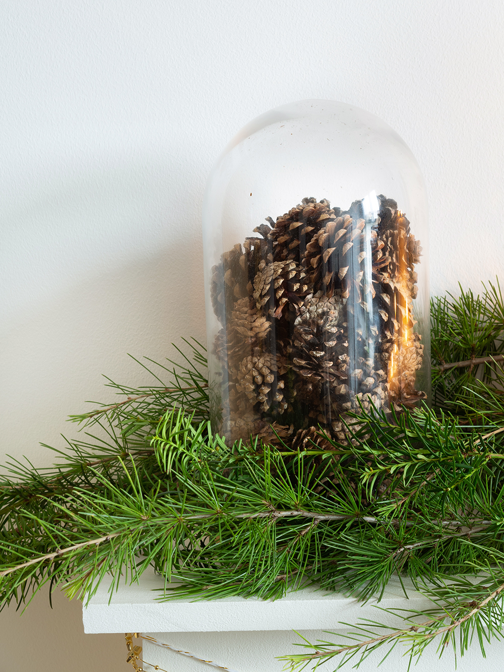 DIY Chimenea navideña de tablero de DM8